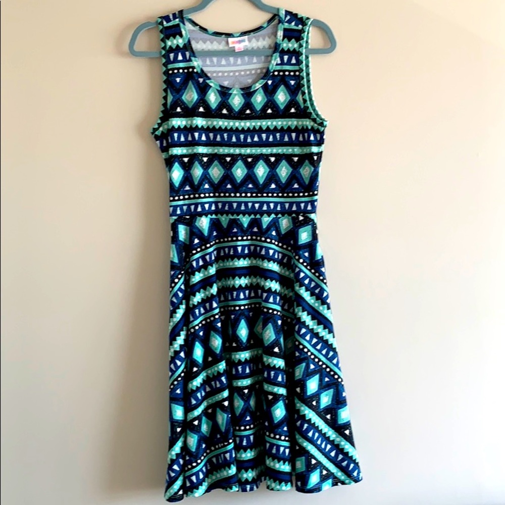 Print Skater Dress by LuLaRoe